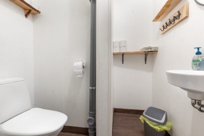 Toilet of Evo Lakeside Villa.