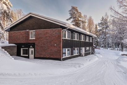 Evo Grand Villa in its winter atture.