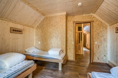 The triple bedroom on the 2nd floor of Tavastia Privacy.